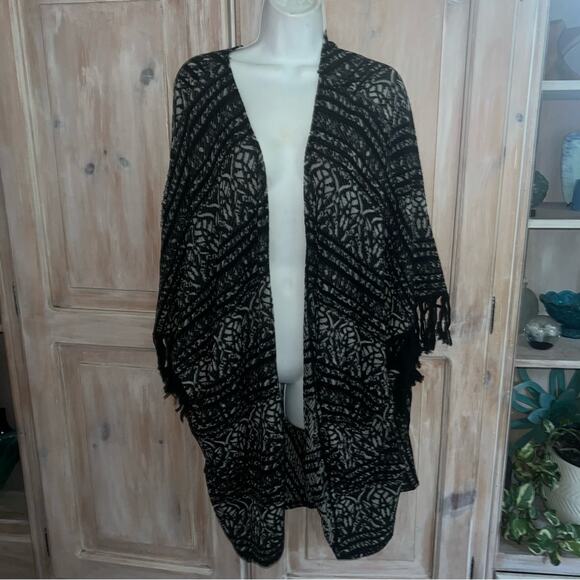 Free People Summer Wrap Jacket Swimsuit Cover Up Women’s Medium Large - Picture 4 of 6